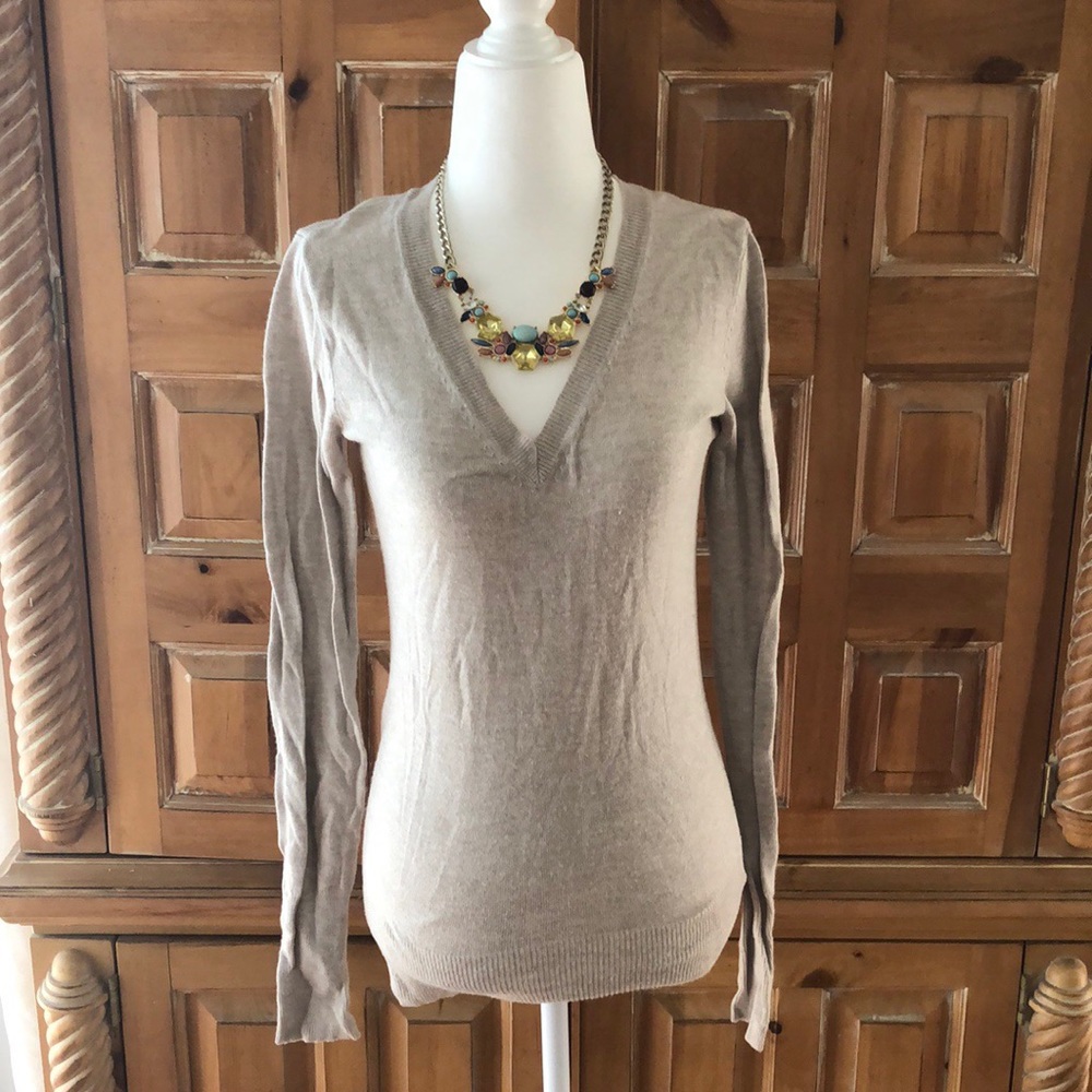 2/$10.  Mossimo tan sweater